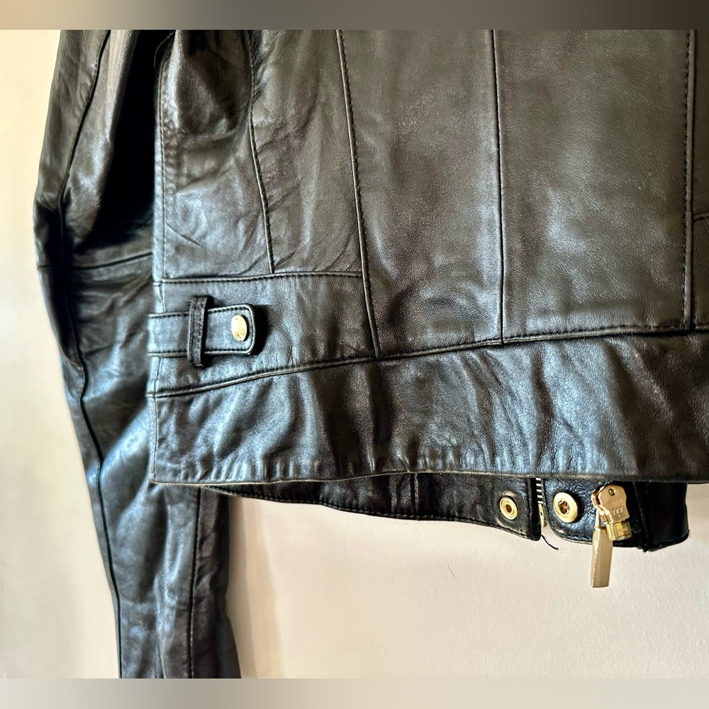 Cole Han Genuine Leather Jacket